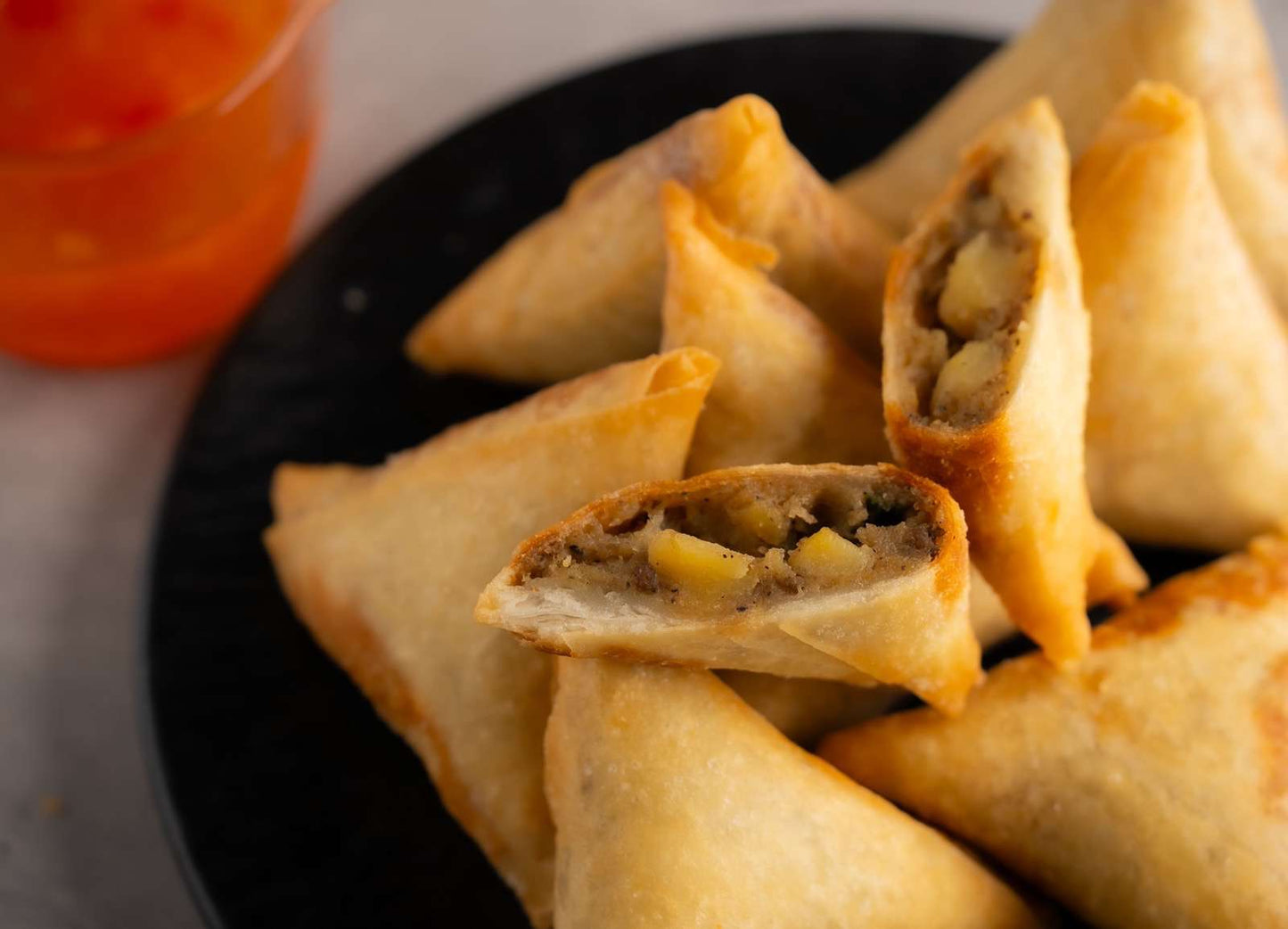 051 印度牛肉咖喱角配南洋甜柑桔辣醬 ( 10件 )