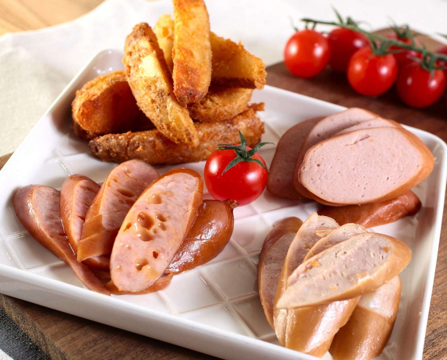 068 德國烤腸拼盤配脆薯角