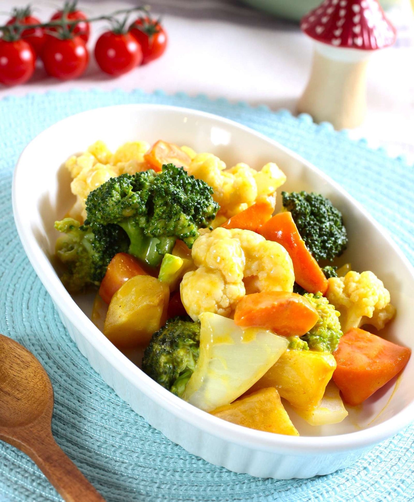 105 椰香葡汁焗時蔬🌱