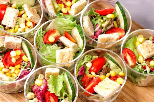 008 田園蔬菜沙律配黑醋汁🌱