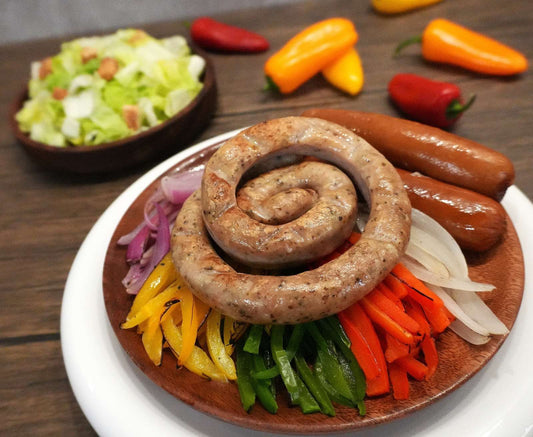 009 德國烤肉腸甜椒車厘茄沙律