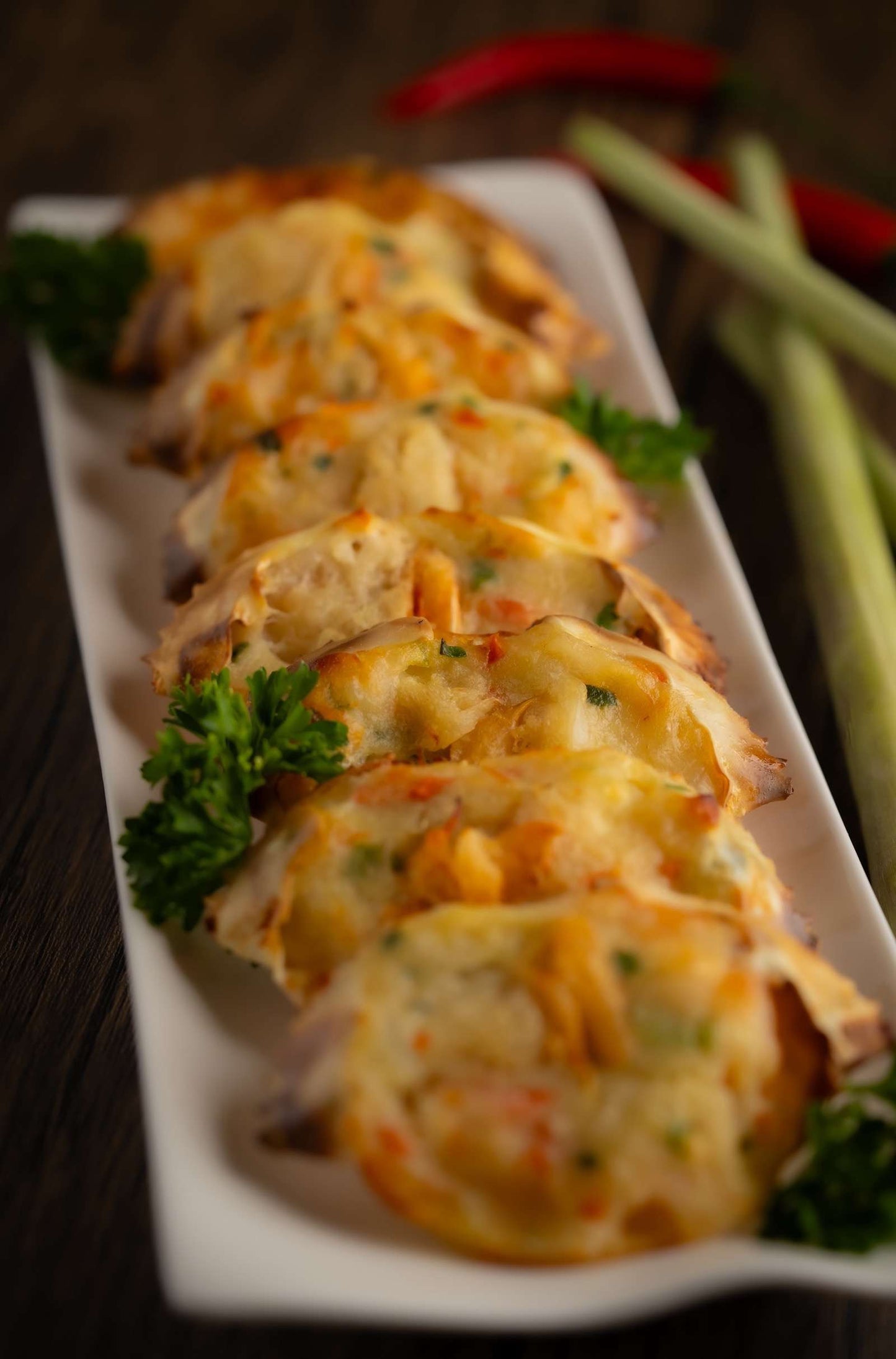 036 越式迷你粒粒海鮮釀蟹蓋