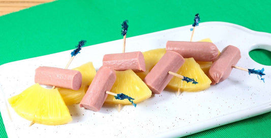 046 菠蘿雞尾腸串