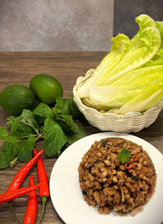 048 泰式豬肉生菜包