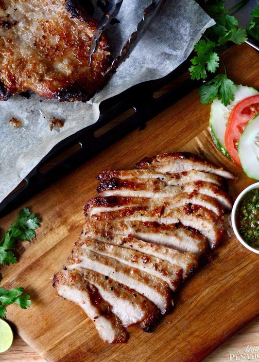 049 泰式燒豬頸肉