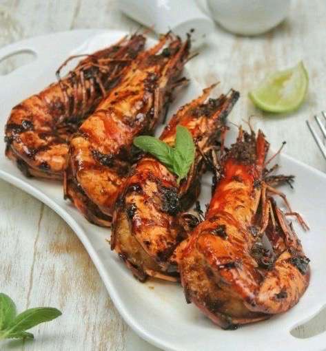 072 星洲黑胡椒醬炒蝦 15 隻