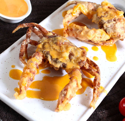 073 黃金牛油炒香脆軟殼蟹 ( 2 磅 約 8 - 10 隻 )