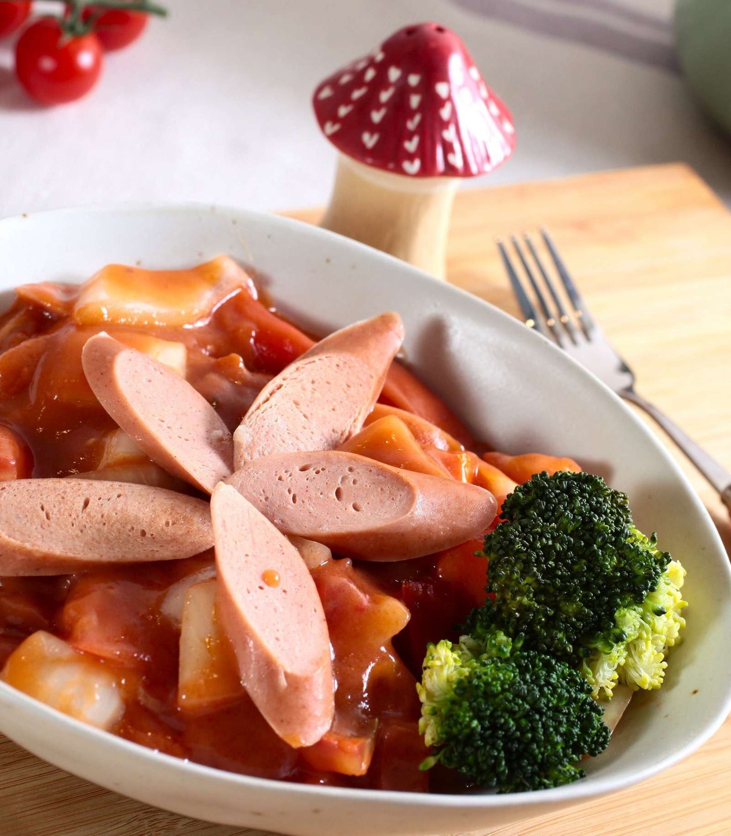 083 意式鮮茄野菜燴法腸