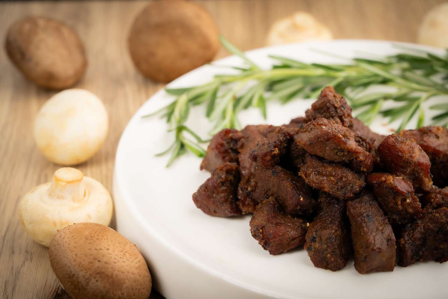 085 蜜椒炒德國咸牛脷牛柳粒