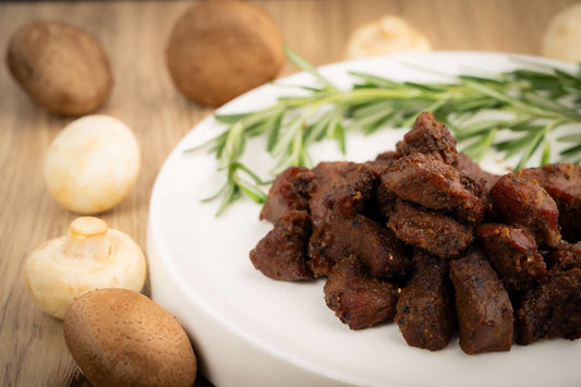 085 蜜椒炒德國咸牛脷牛柳粒