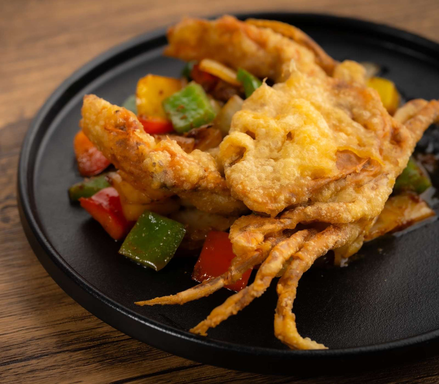 106 泰式黃咖喱薯仔拌軟殼蟹  ( 2 磅 約 6 隻 )