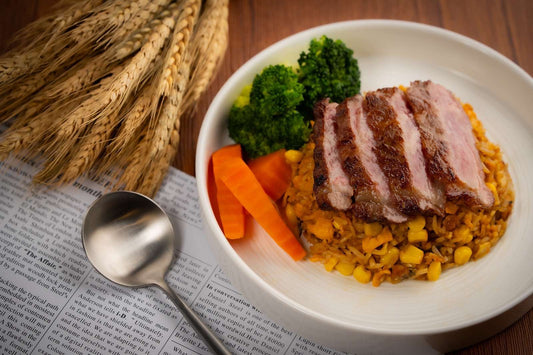 115 鹽燒A5鹿兒島和牛西冷拌日式鰻魚粒炒飯