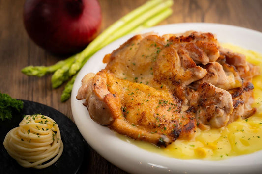 130 日式粟米忌廉燴雞皇意粉