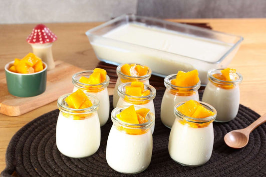 135 芒果粒鮮忌廉奶凍